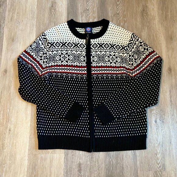 Ice Wear Men Sweater Magnus Wool Zip Norwegian Sweatshirt Black XL Maxwin Fish - Picture 2 of 16